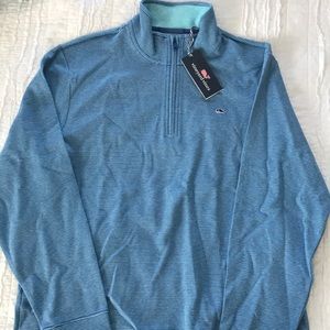 Vineyard Vines Men’s Stripe Half Zip